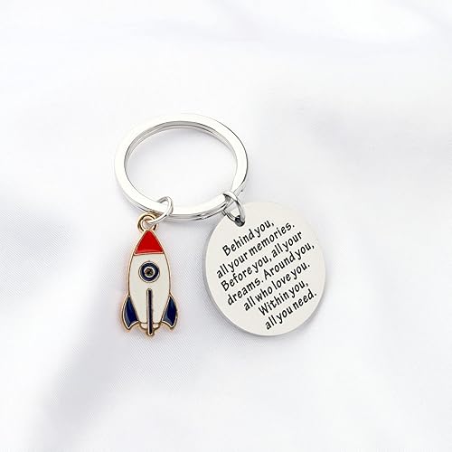 Miniatura 5 de FEELMEM Rocket Ship Gift Astronomía Joyería Astronauta Regalo Amante del Espacio Regalo de Ciencia Ficción Joyería