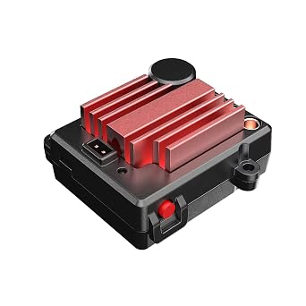 HYPER GO E45A RC Car Accessories Brushless Motor Electric Speed Controller 45A Smart 2S/3S ESC with Heatsink, Spare Parts Radio Control Vehicle Speed Controls for H16BM H16PL 16207 16208 16209 16210