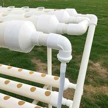 Hydroponics System,Hydroponics Growing System Kit - Large Outdoor - 108 Pot Hydroponics Growing Tower, Herb Garden Planter Indoor Gift