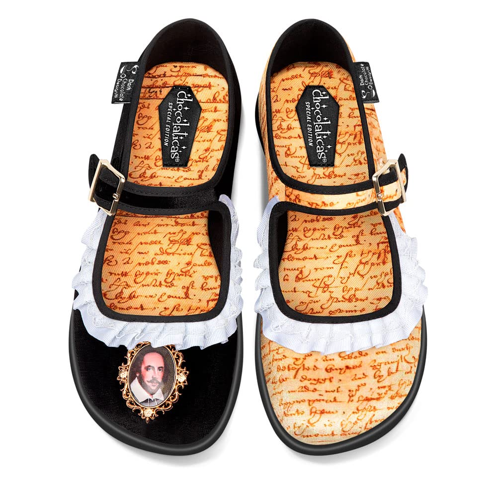 Hot Chocolate Design Chocolaticas Funky Canvas Women's Mary Jane Flat Shoes — view 59
