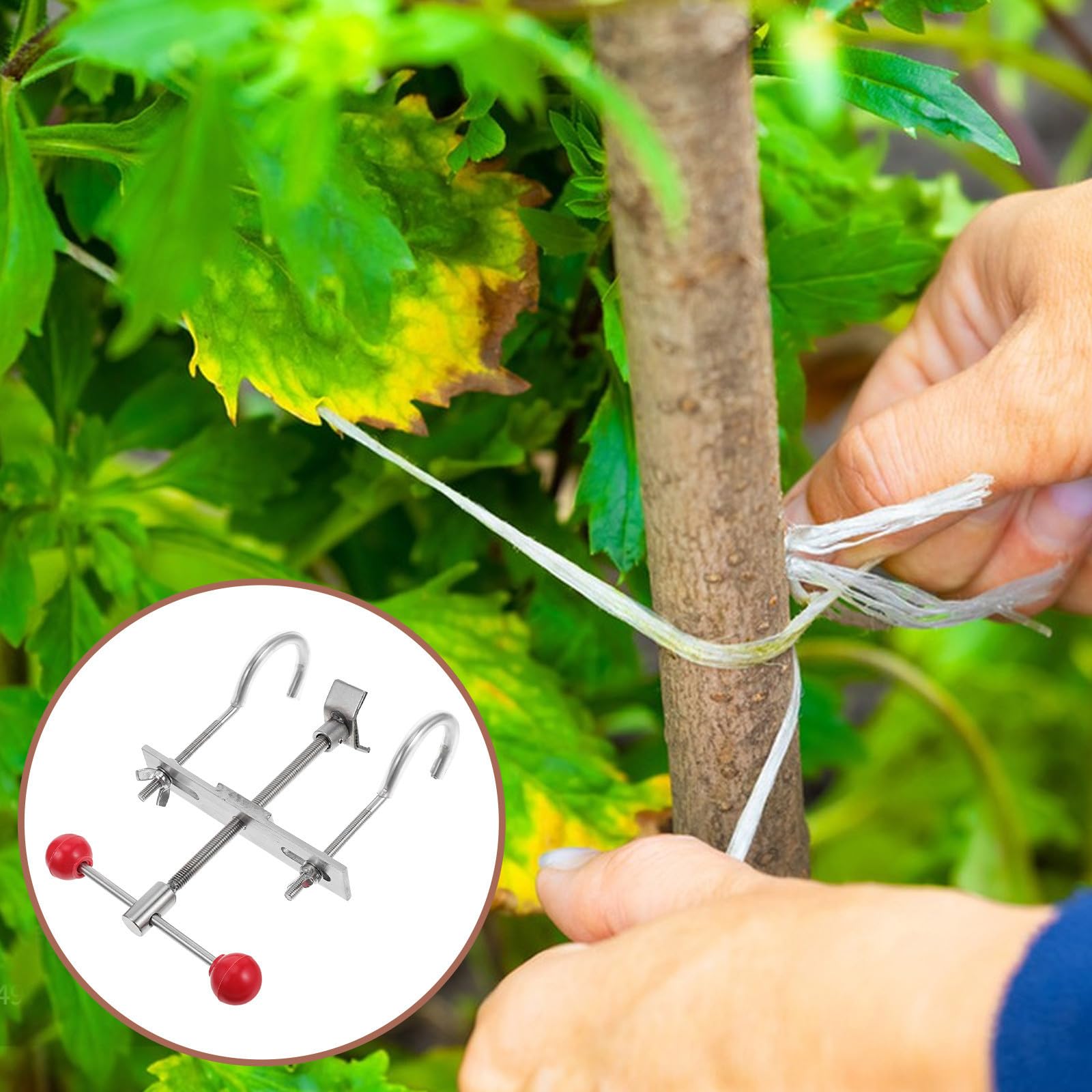 Doblador de Troncos de Bonsái, Herramienta de Jardinería de Acero