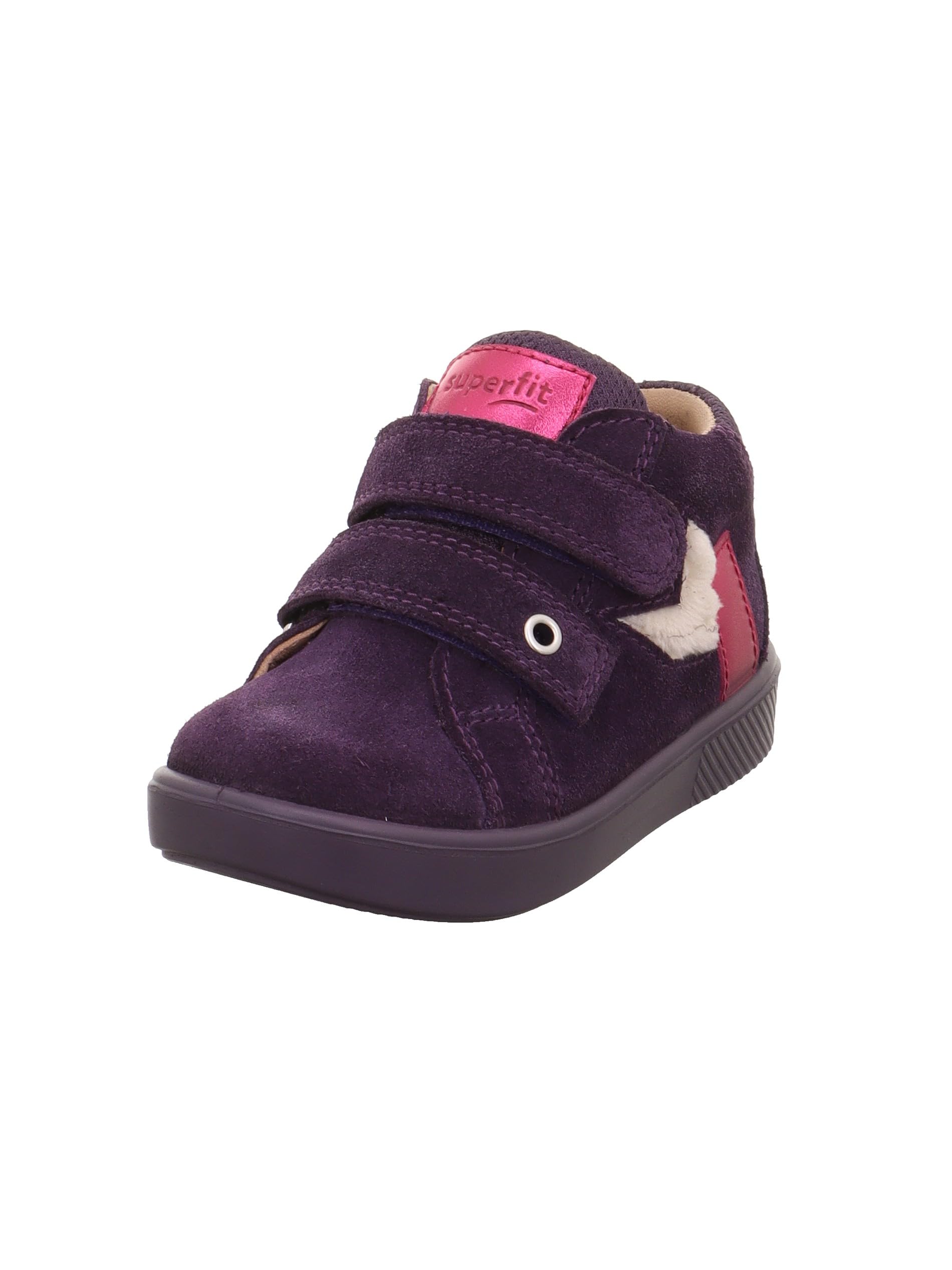 Superfit Girls' Supies Trainers, Purple Metallic 8500, 5.5 UK Child