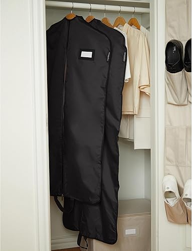 Miniatura 6 de Covermates Keepsakes - Juego de bolsas para ropa, poliéster de alta calidad, cremallera de longitud completa, ventana de identificación, asas de