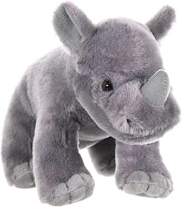 Wild Republic Rhino Baby Plush, Stuffed Animal, Plush Toy, Gifts for Kids, Cuddlekins 8 Inches