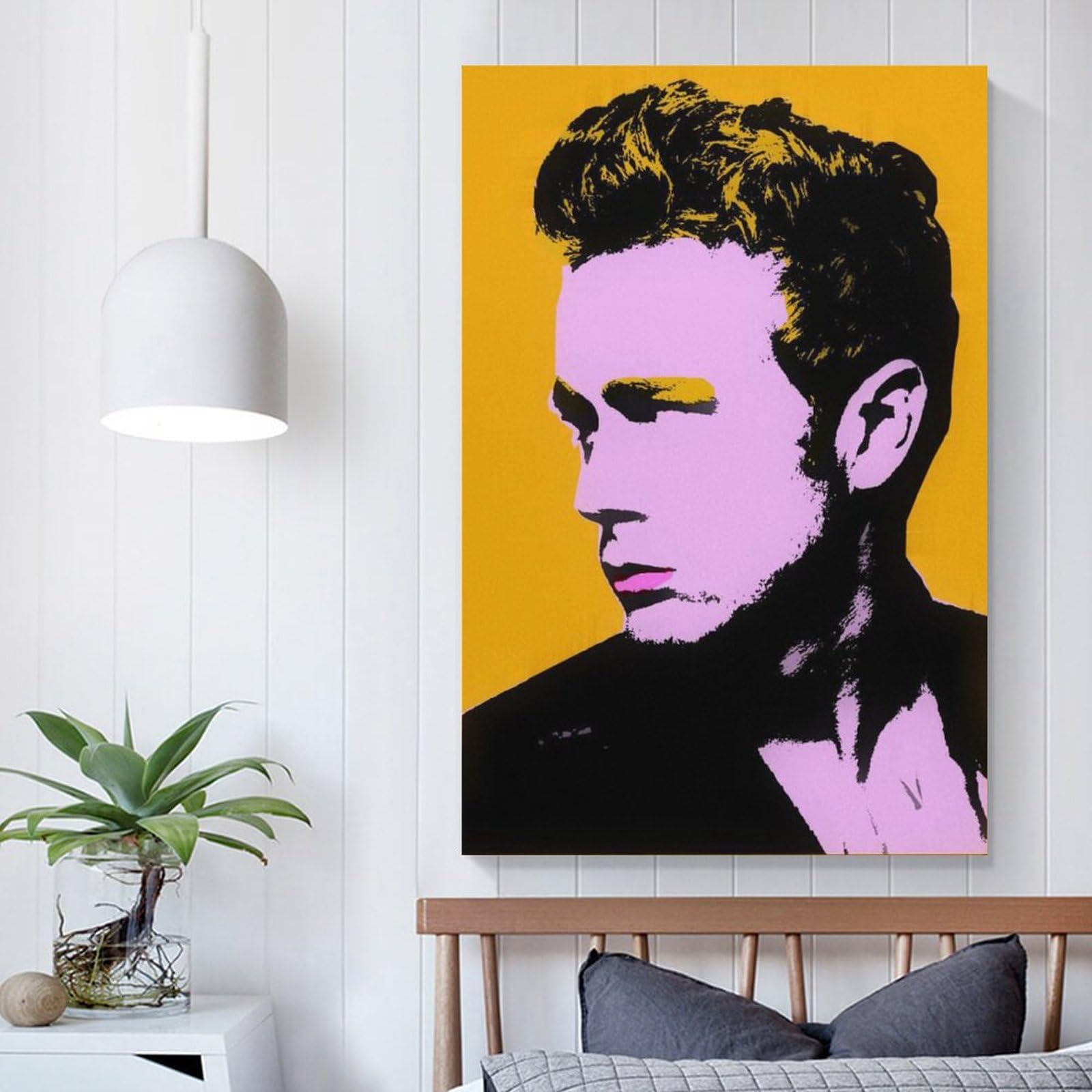 Amazon.co.jp: 画家 芸術家アンディ・ウォーホル ウシ版画1