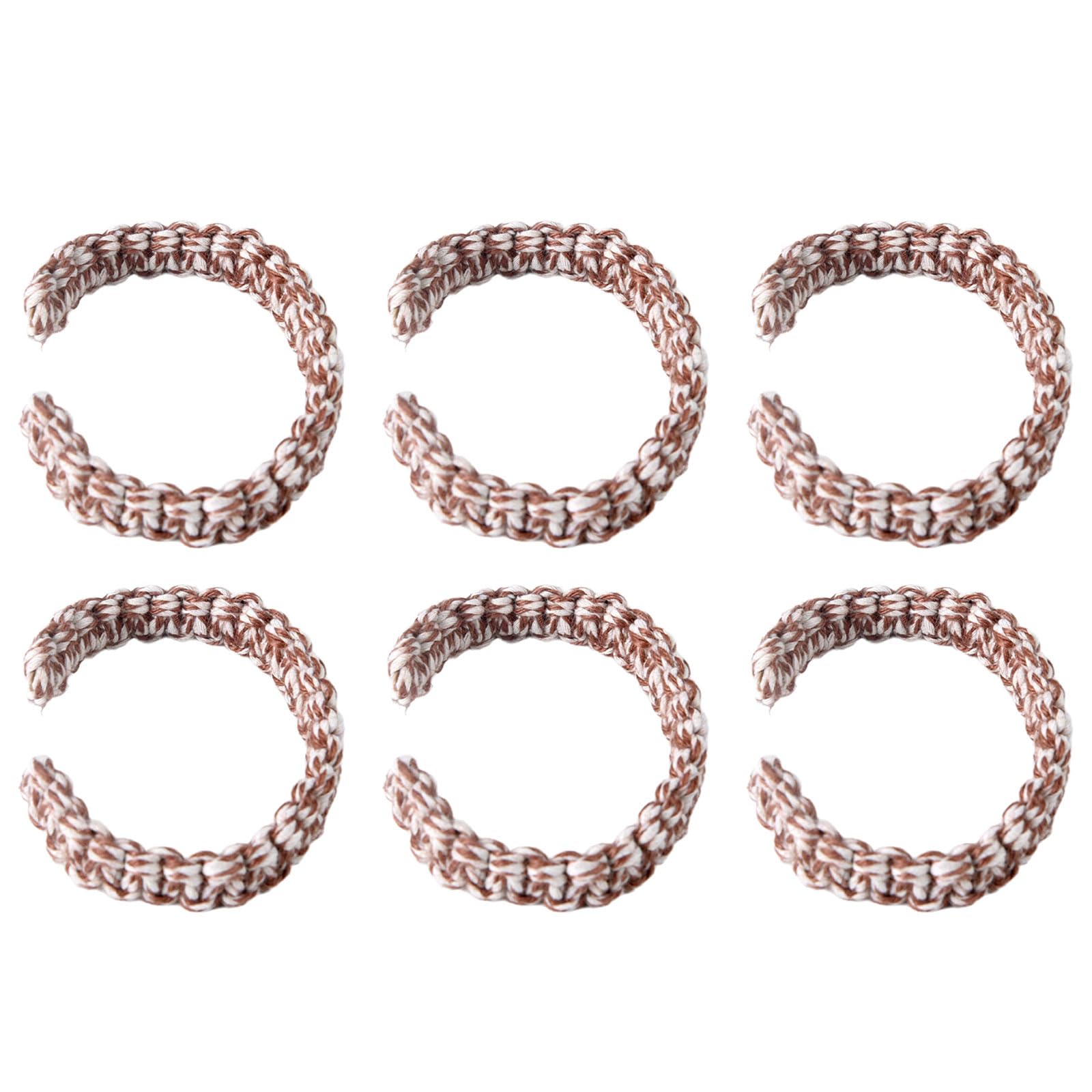 Curtain Tiebacks Window Drapery Holdbacks Curtain Ties Braided Tie Backs Pack of 6 Fasteners Decoration