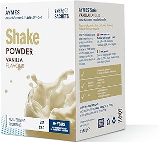 High Protein Nutritional Powder Shakes - Vanilla - 42 Servings - Milkshake-Style Drink Mix - Gluten Free, Vegetarian, Halal & Kosher Suitable - For Ages 3+ and Adults