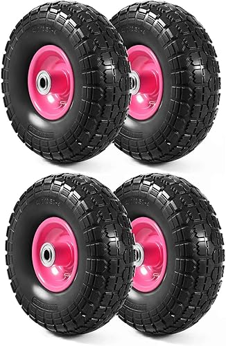 Miniatura 8 de Neumáticos planos de 10 pulgadas, paquete de 4, nunca vuelvas a tener un plano