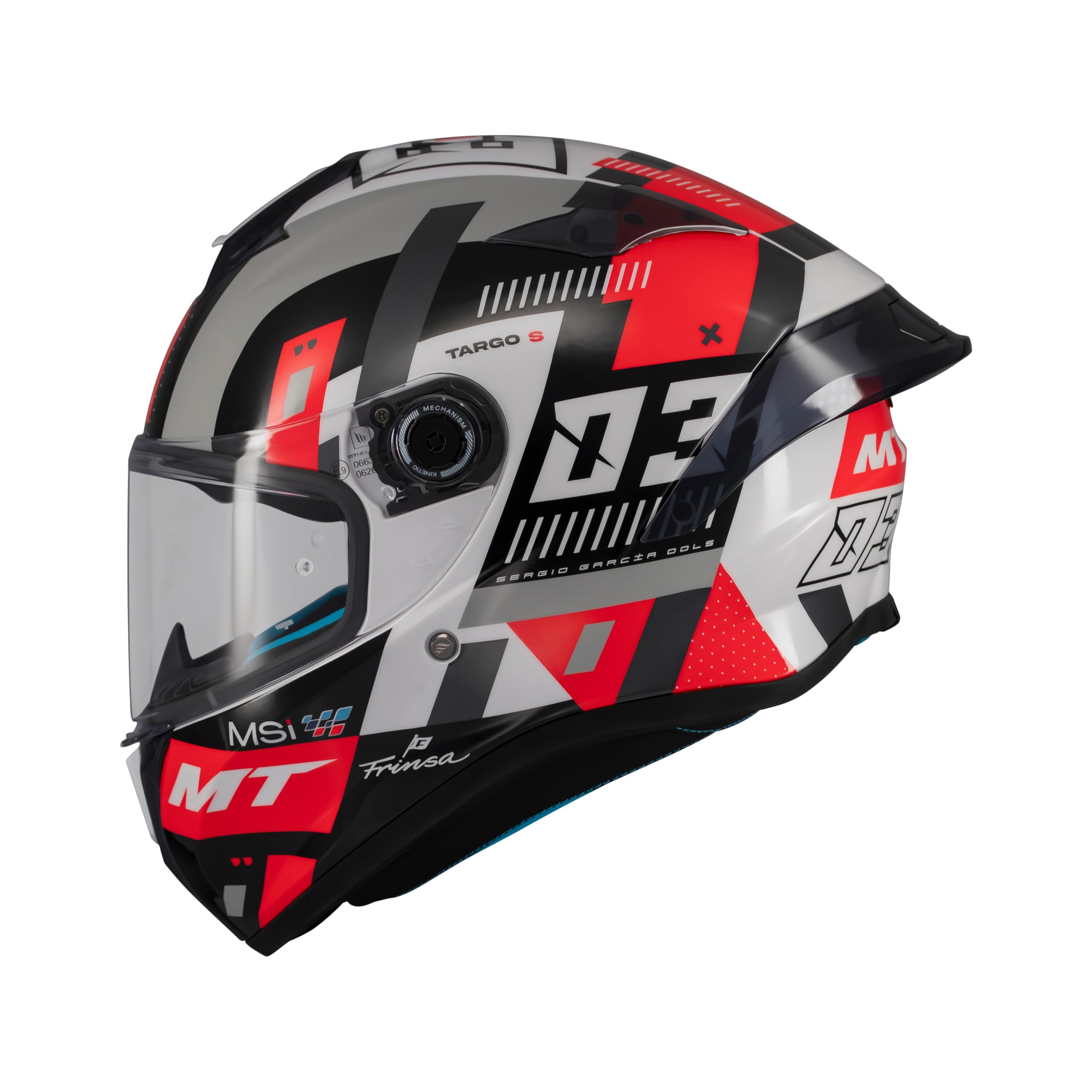 MT Helmets Targo S – Casco Moto Integral con Visor Solar Full Vision, Pantalla Compatible con Pinlock, Interior Lavable y Cierre Micrométrico | Calota HIRP | Homologado ECE 22.06 & DOT