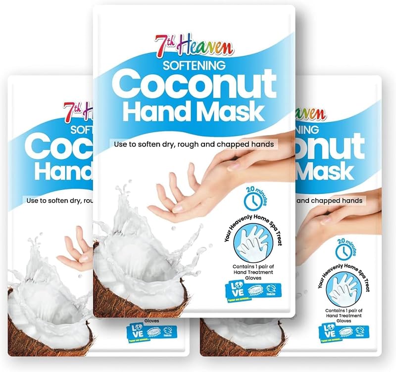 Máscaras faciais peel off 7th Heaven com vitaminas, pacote com 5
