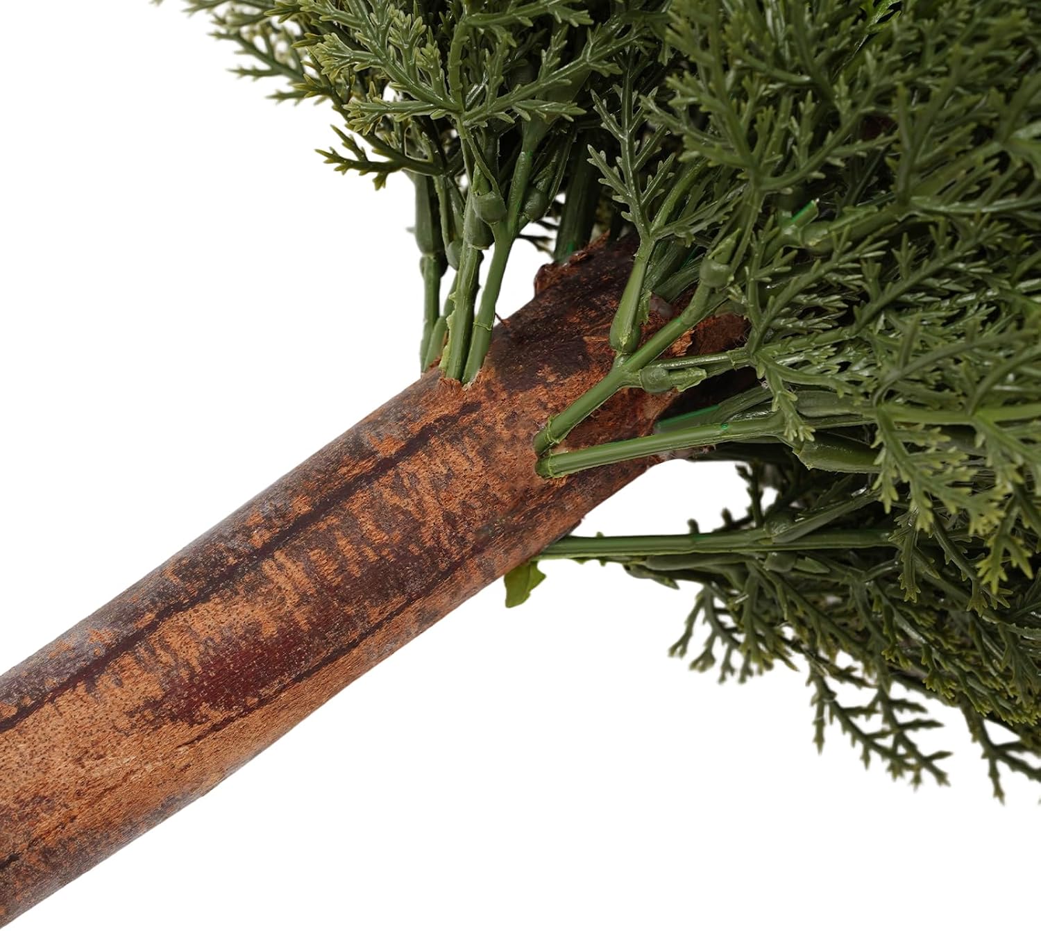 2 Pcs Artificial Cypress Trees, Artificial Plants for Outdoor with Ground Spike Decorative Faux Outdoor Plants Fake Topiary Trees Greenery Shrub Bushes for Porch Courtyards Balconies (Style 3)