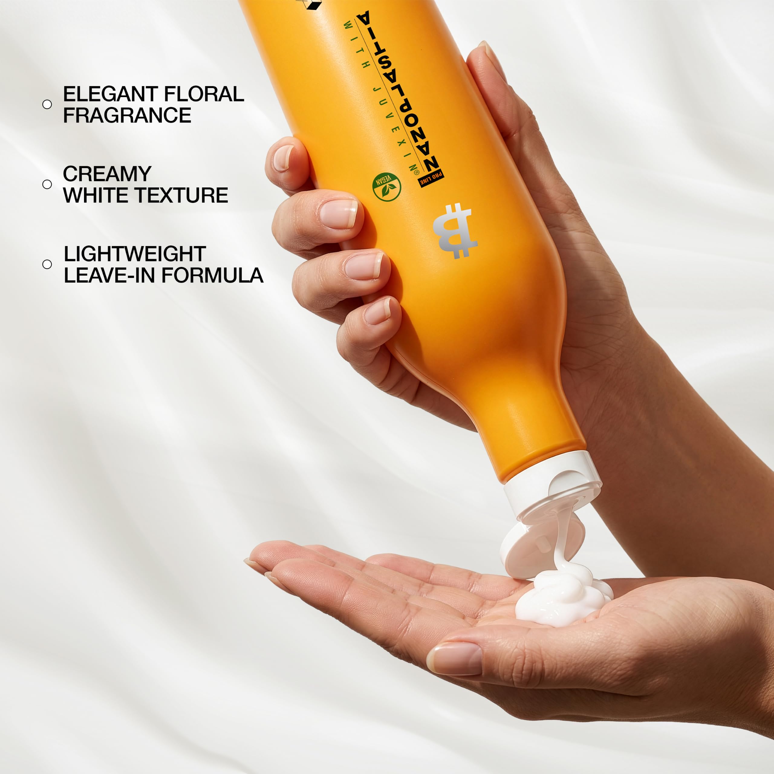 Nanoplastia Trattamento Lisciante alla Cheratina Brasiliana - Kit Professionale Capelli Senza Formaldeide - Ricostruzione Capelli Danneggiati, Anti-Crespo, Protezione Termica