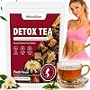 Detox Tea Herbal Tea, Natural Wellness, Gentle Cleanse & Metabolism & Healthy Weight Support, Digestive Health, Belly Fat Burner Reduce Bloating for Body Health for Women & Men - (28 Days)
