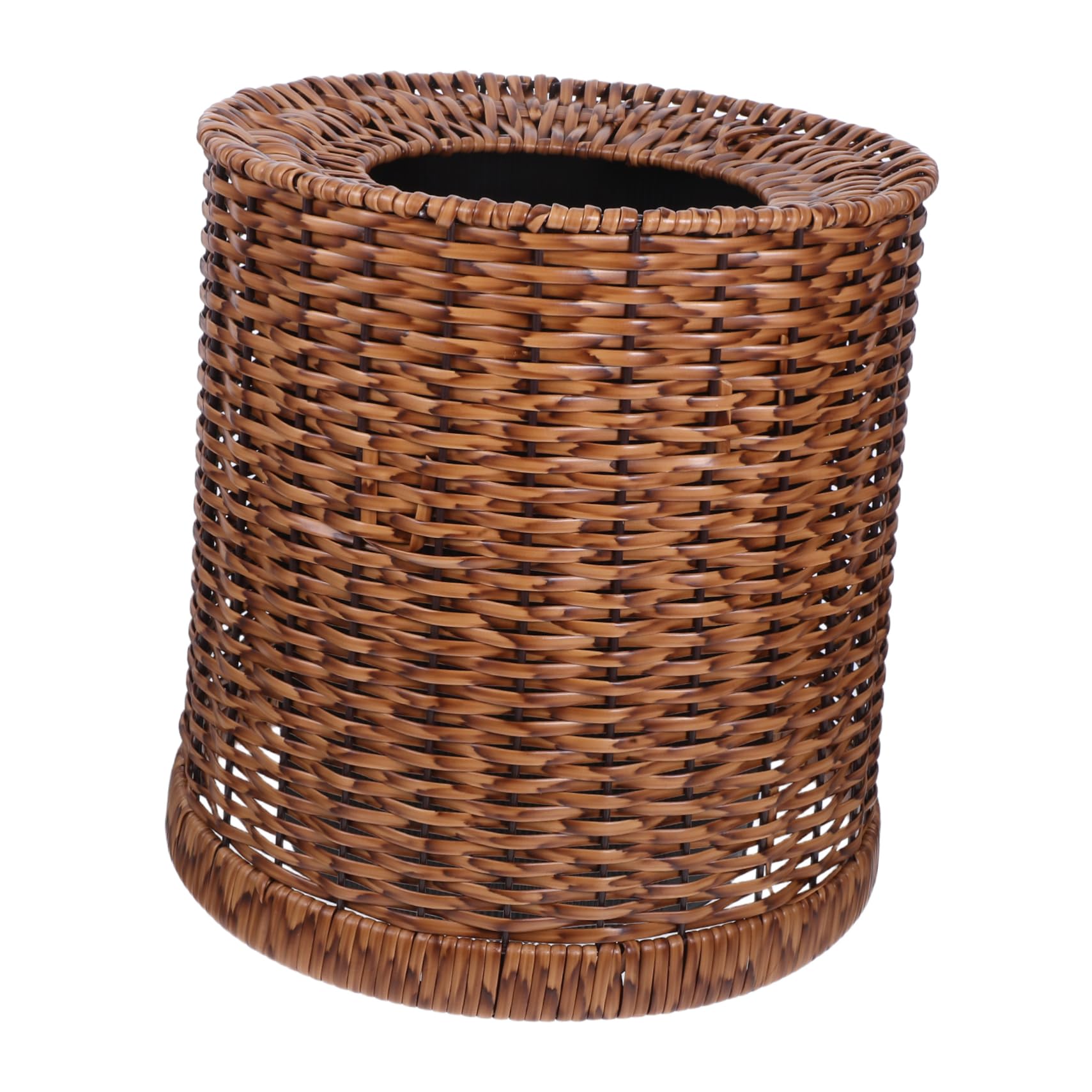 Alipis Cestino Decorativo Per Rifiuti in Rattan Leggero Cestino Per La Carta Da Cucina Borsa Nascosta Articoli Per Ufficio