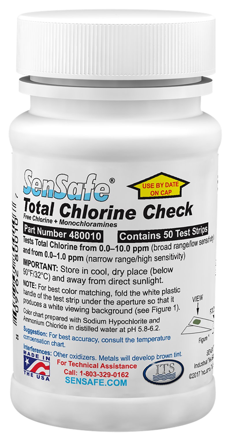 Sensafe ITS Europe 480010 Total Chlorine Test