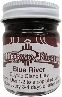 Blue River - Coyote Gland Lure - Milligan Brand 1 Ounce Bottle