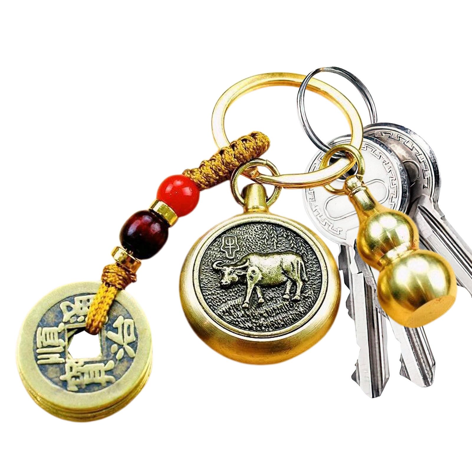 Illustration 3d Lingot De Pièce De Monnaie Chinoise En Or Antique Realiste Avec Forme Ronde Et Trou Carre Au Centre Pour Le Festival Asiatique