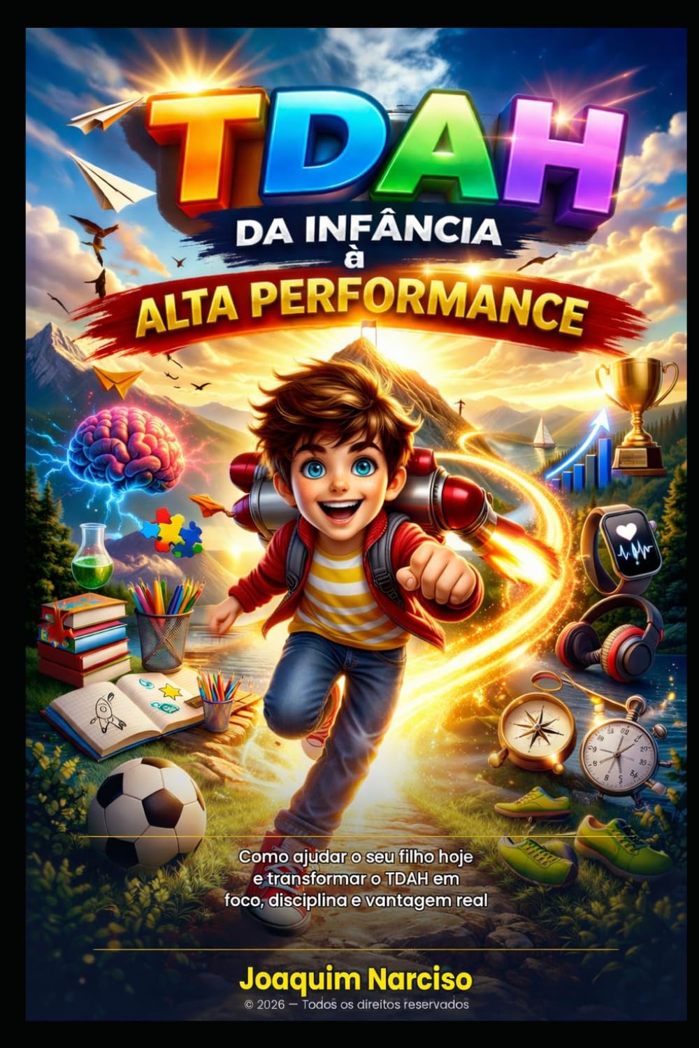 TDAH: Da Infância à Alta Performance: Como ajudar o seu filho hoje e transformar o TDAH em foco, disciplina e vantagem real — da criança ao adulto: 1 ... à Alta Performance | Número do volume: 2)