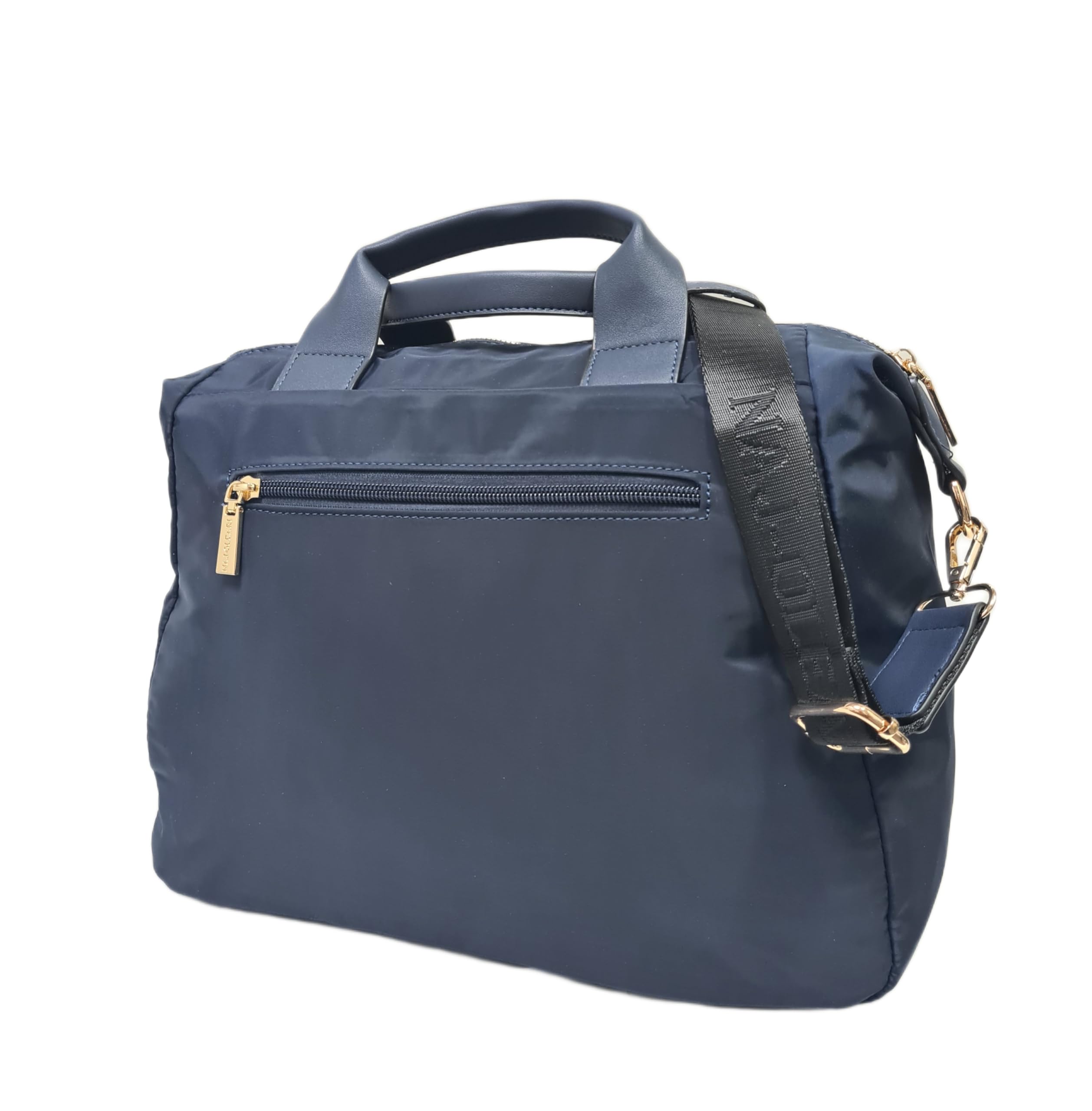 NAJ-OLEARI Borsa Donna In Nylon Cartella Multitasche Portadocumenti Multiuso ART. 61834 Prodotto Realizzato con 100% Nylon Riciclato (BLU)