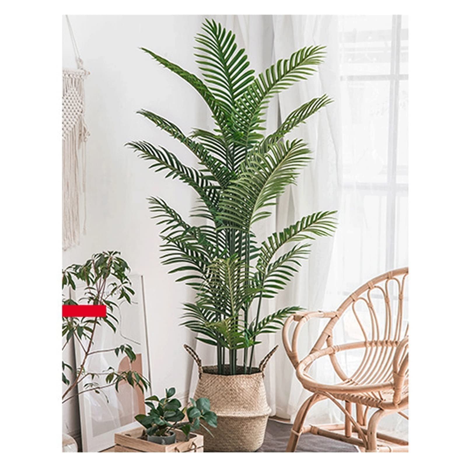 Piante artificiali Simulazione per interni Ornamenti per piante verdi Ornamenti per vaso ornamentale artificiale Albero ornamentale adatto per soggiorno, camera da letto, ecc. Pianta finta,