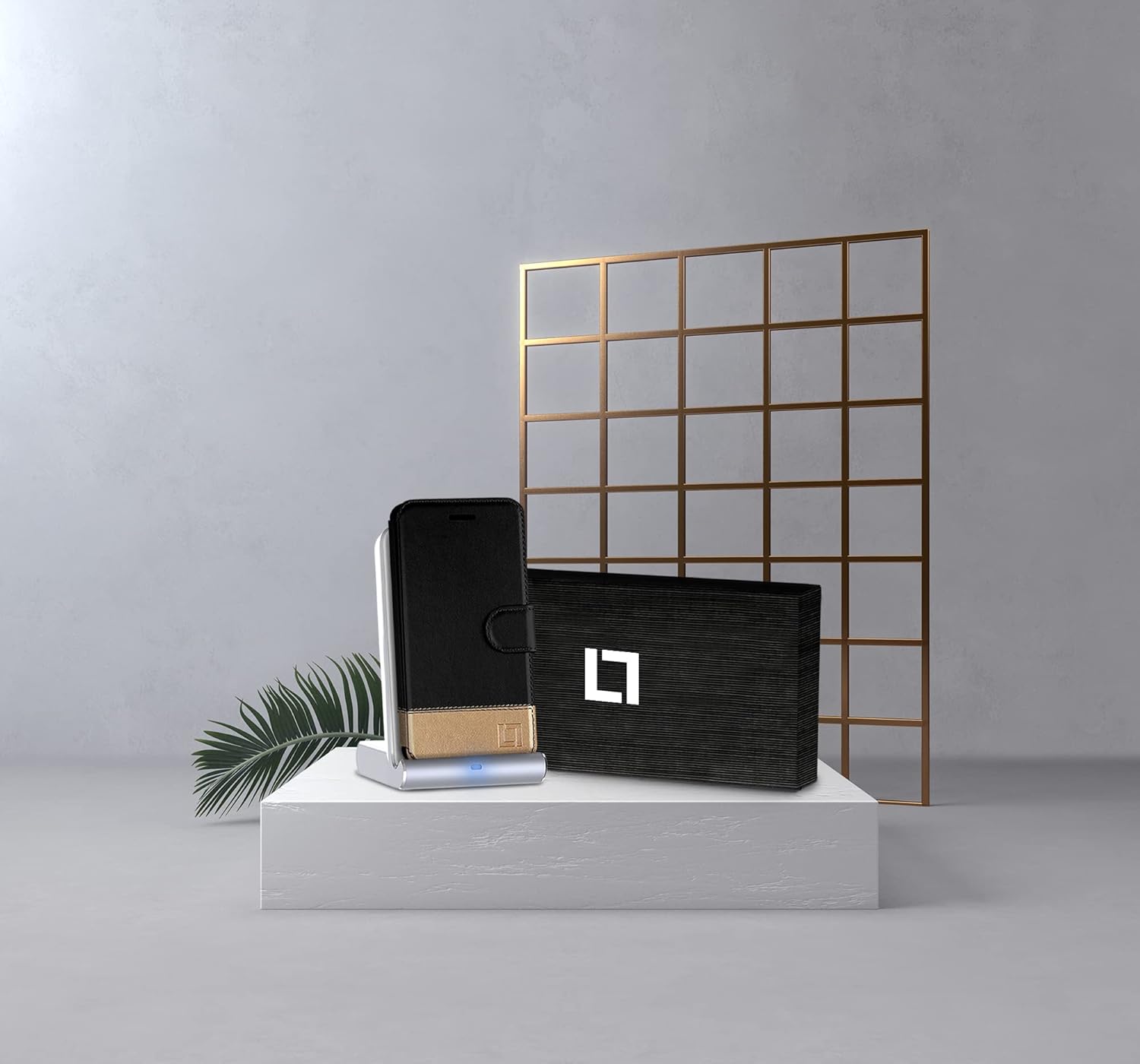 LUPA iPhone XR Wallet case, Durable and Slim, Lightweight with Classic Design & Ultra-Strong Magnetic Closure, Faux Leather, Golden Dusk, for Apple XR