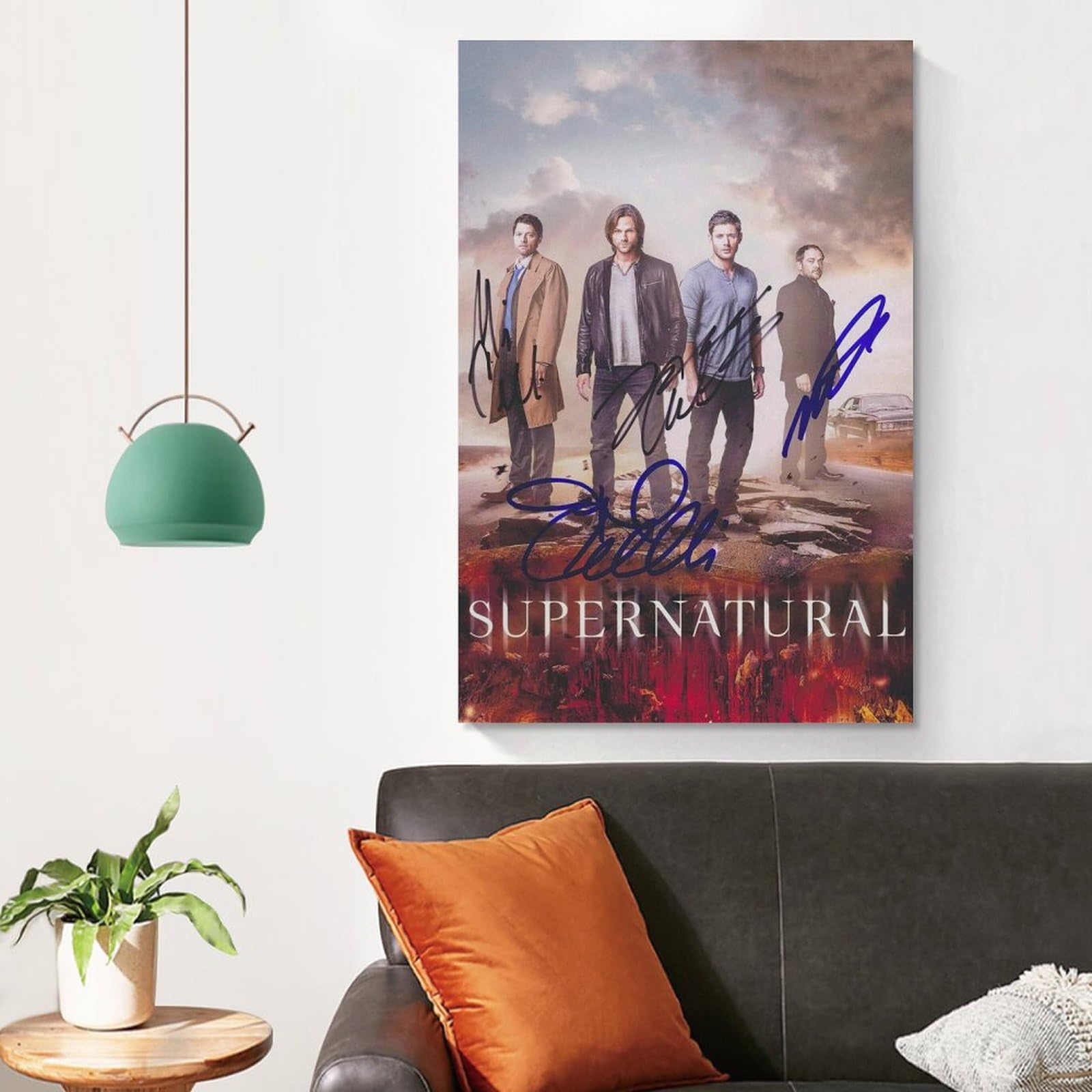 Amazon.co.jp: スーパーナチュラル 直筆サイン入り ポスター 壁飾り