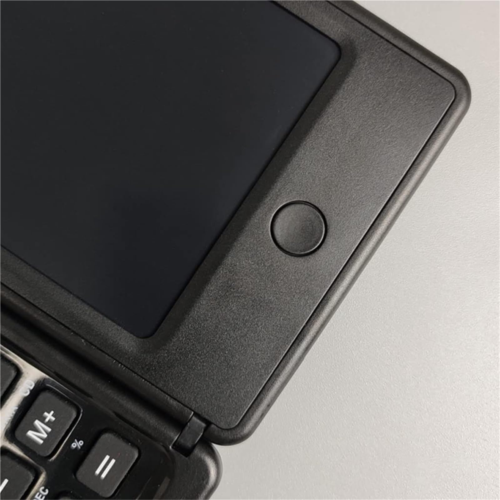 Calcolatrice Tavoletta LCD for Scrittura Calcolatrice con Display A 10 Cifre Tavolette for Disegno Senza Inchiostro for Pianificazione Portatili Tavolo Ufficio(Black)