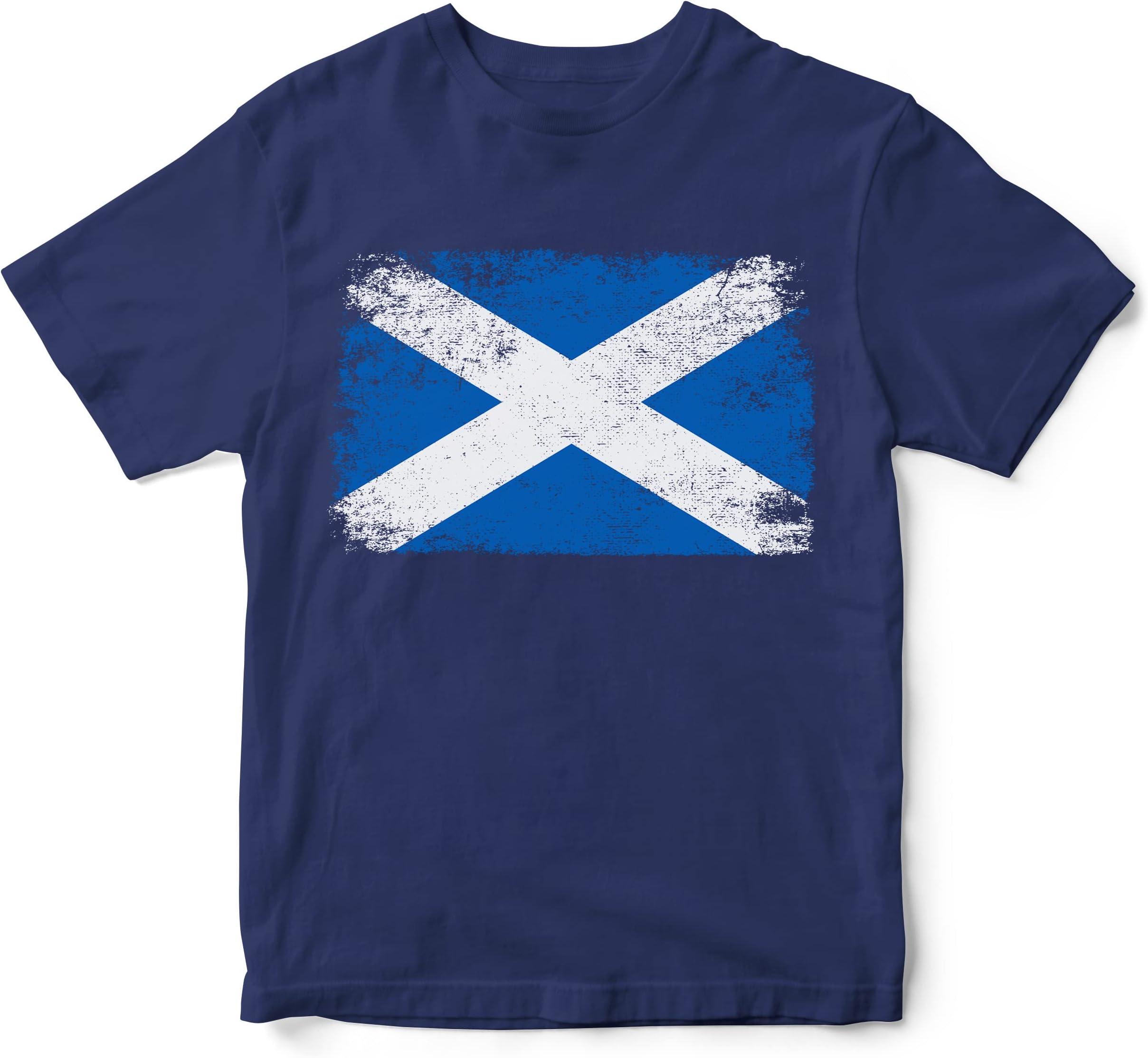 Purple Print HouseScotland Kids T Shirt Scottish Rugby Football Fan Flag Print Boys Girls