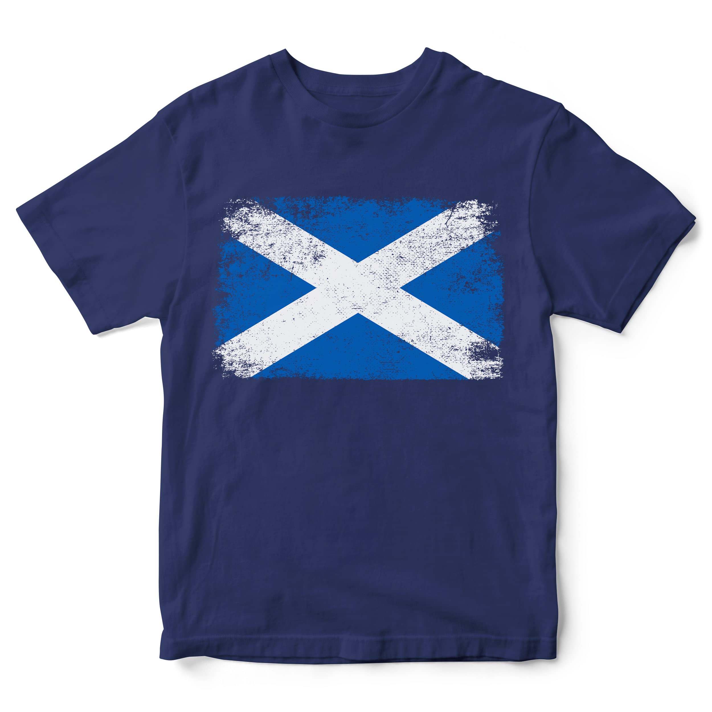 Purple Print HouseScotland Kids T Shirt Scottish Rugby Football Fan Flag Print Boys Girls