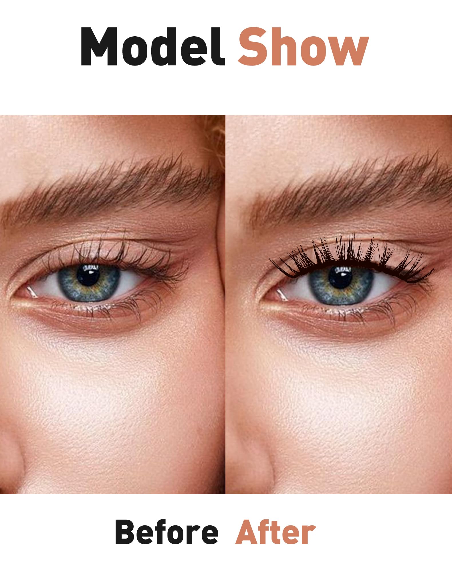 Onlyall DIY Eyelash Extensions Cluster Lashes Individual Lashes Natural Lash Clusters Wispy Lashes Strip Lashes Extension-Y46 - Image 4