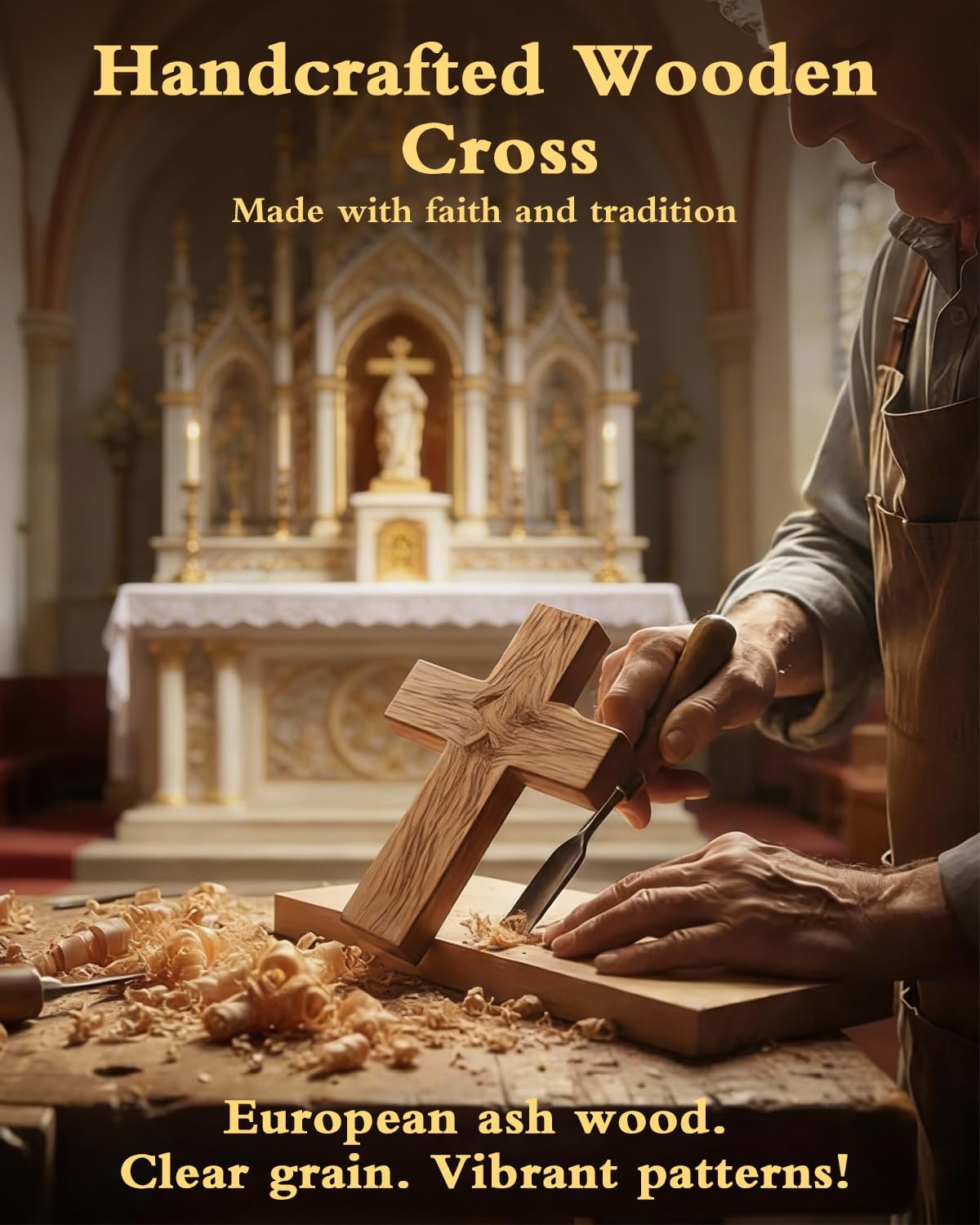 ADGHK Crucifix Wall Cross Decor for Boys Room Small Wooden Para Decoration Metal Home Fidget Her Hear to Hang on Decorative Art Bedroom Large Catholic the Hanging Christian Ceramic Cruces Ornament