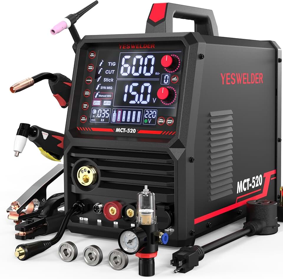 YESWELDER MCT-520 Multifunctional Welder & Plasma Cutter