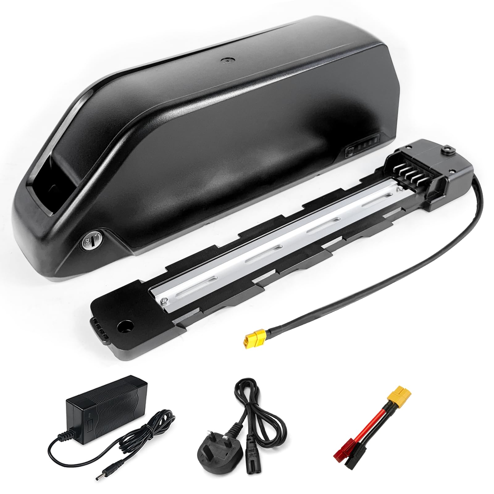 Paquete de batería de iones de litio Hailong 48V 20Ah para Motor de 1800W Marco
