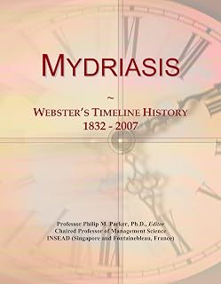 Mydriasis: Webster's Timeline History, 1832 - 2007