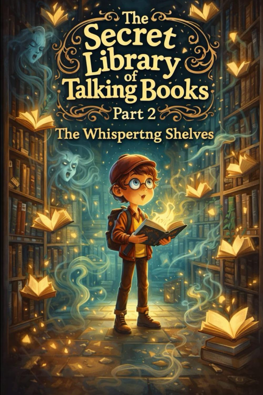The Secret Library of Talking Books – Part 2: The Whispering Shelves: A Magical Quest to Save Fading Stories (The Secret Library of Talking Books, The ... of Talking Books 2: The Vanishing Stories)