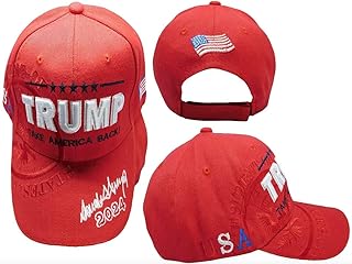 Pen Kit Mall - Donald Trump Hat 2024 Take America Back Hat MAGA USA Embroidered Trump 2024 Hat Adjustable Baseball Cap