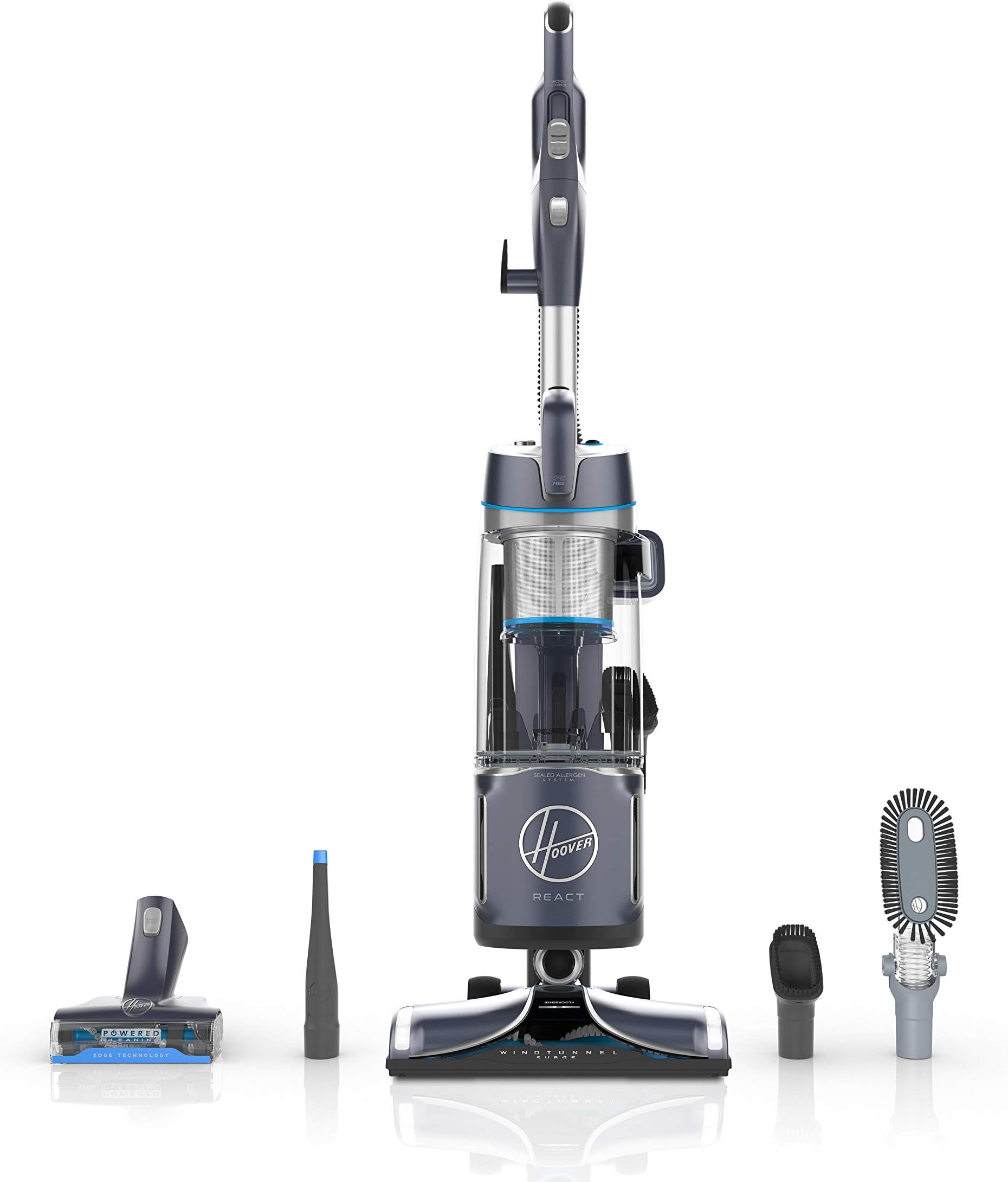 Hoover UH73510 React Powered Reach Plus, Blue