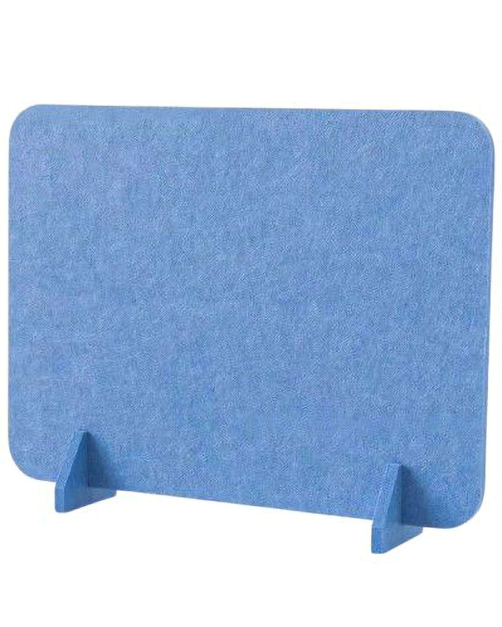 Przenośna akustyczna na biurko, panele ścienne z podstawą nośną, idealna do domowego biura, biblioteki, gabinetu, niebieski, 40 x 50 cm