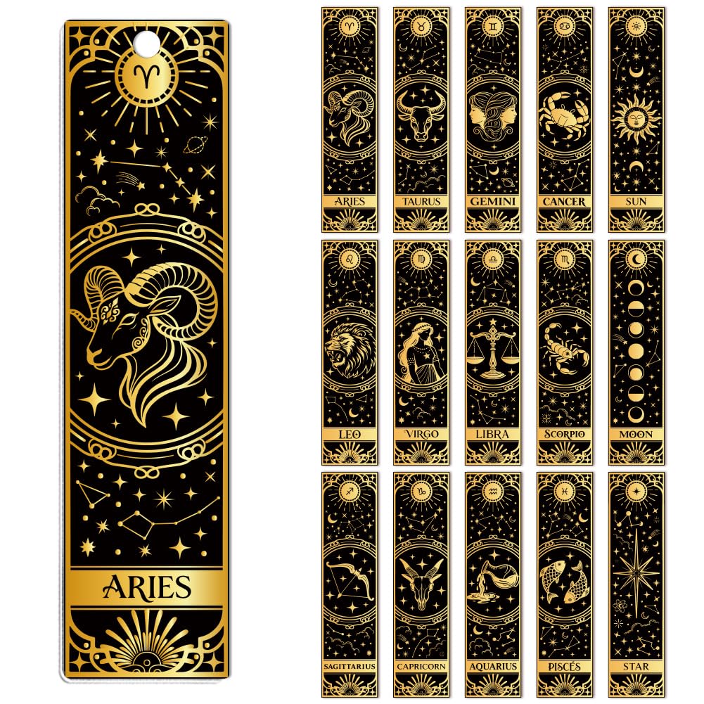 Peacoblue Skull and Gold Bookmark Wraps, UV DTF Transfer 30PCS