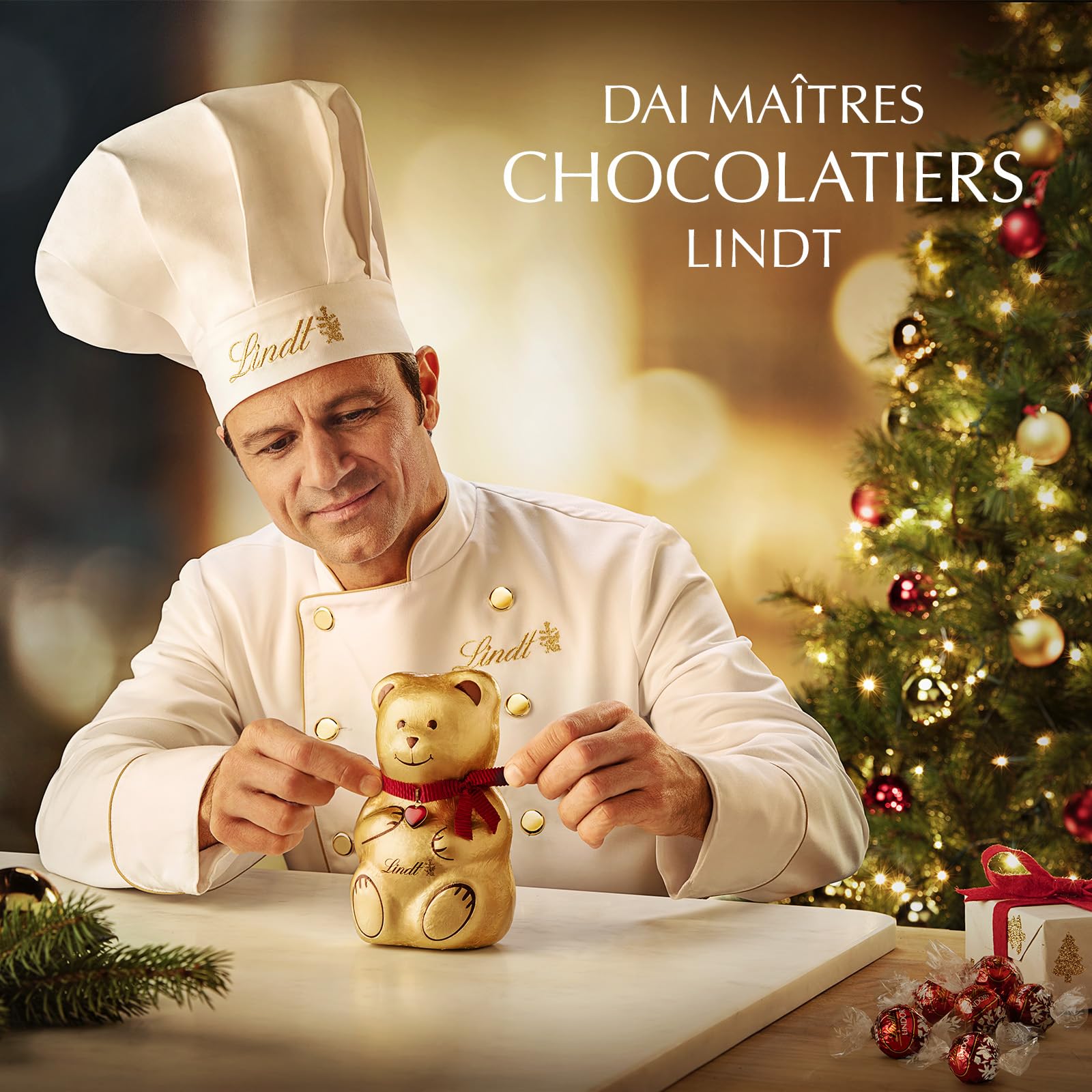 Lindt Latta Orsetto, Latta con Orsetti di goloso cioccolato al latte Lindt, Formato 70g