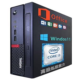 Amazon.co.jp: 【整備済み品】 レノボミニパソコンThinkCentre