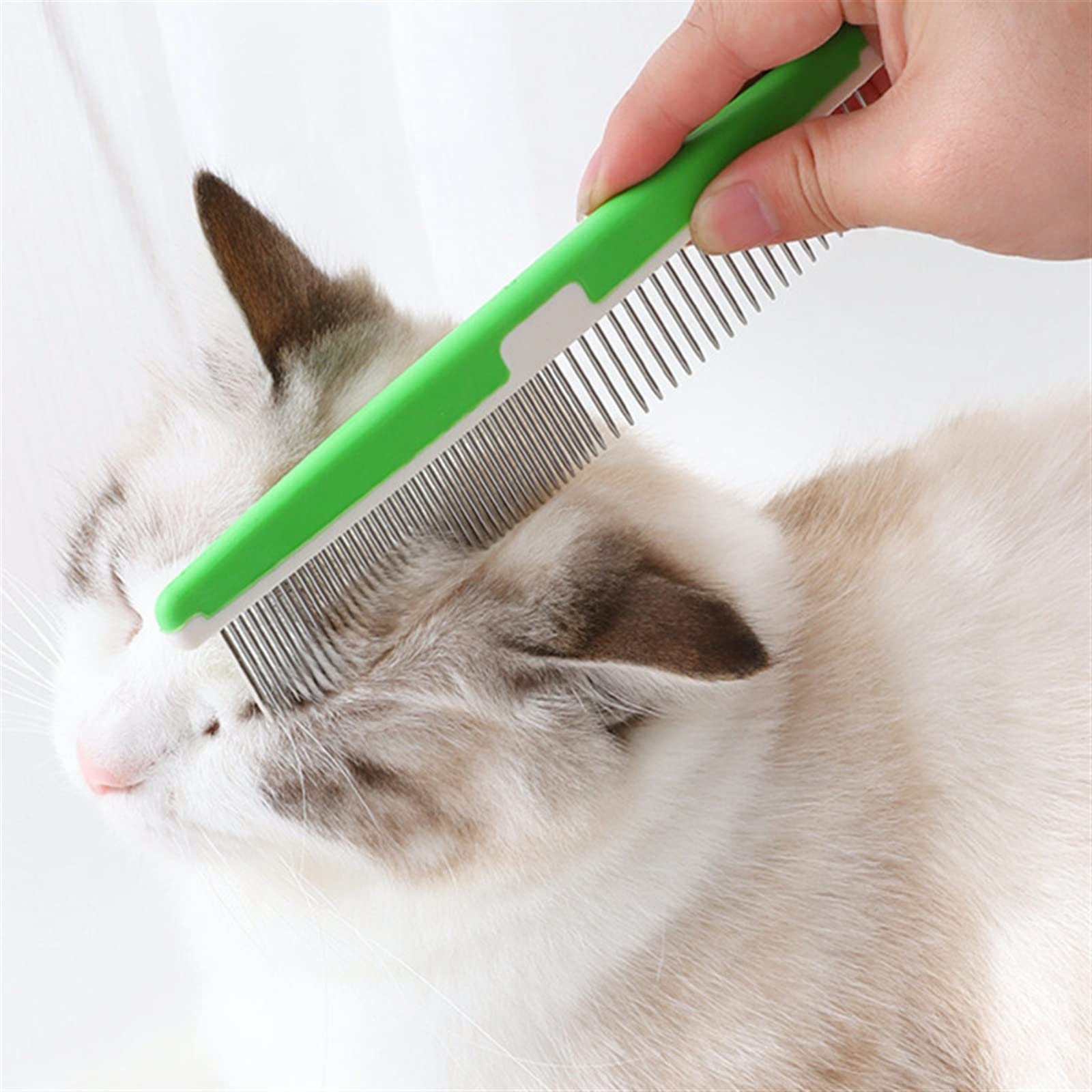 DieffematicSZ Grzebień Plastic Beauty Comb Density Double Teeth Hair Knot Loose Hair Modeling