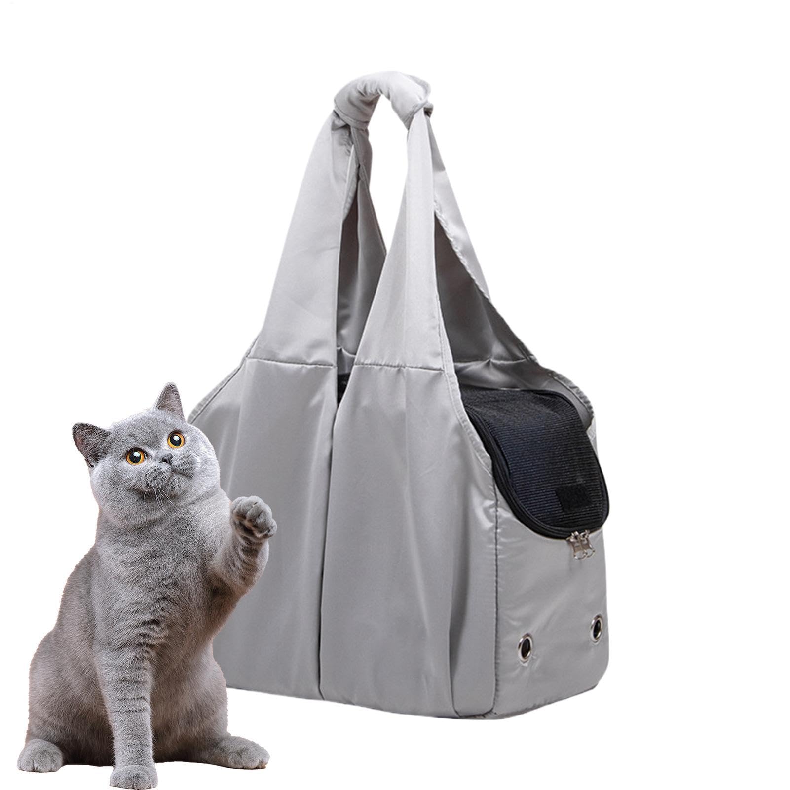 Borsa Porta Cani Borsa Tote Ventilata con Più Tasche Esterne