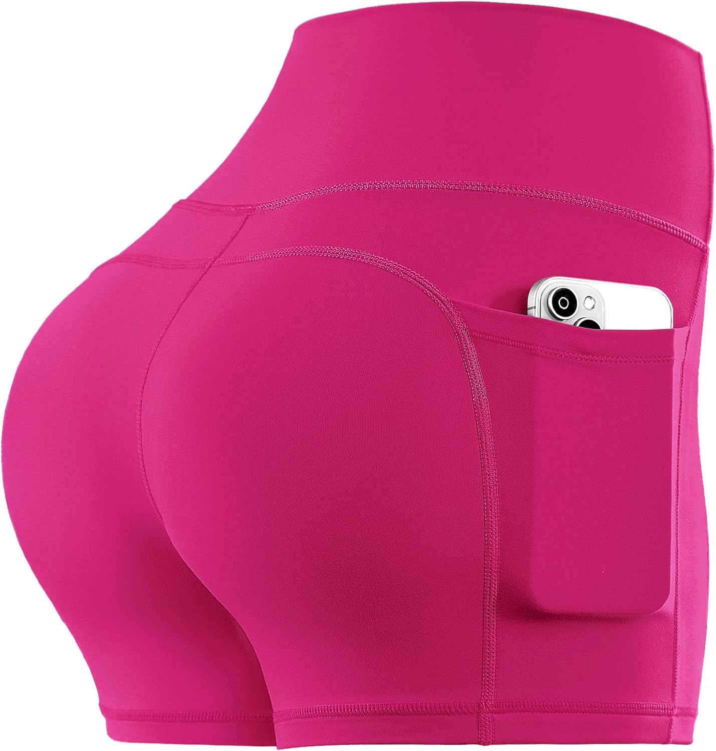 CADMUS High Waist Yoga Shorts for Women 3'' / 4'' / 6'' / 7'' / 8'' Naked Feeling Workout Running Biker Shorts - Image 5