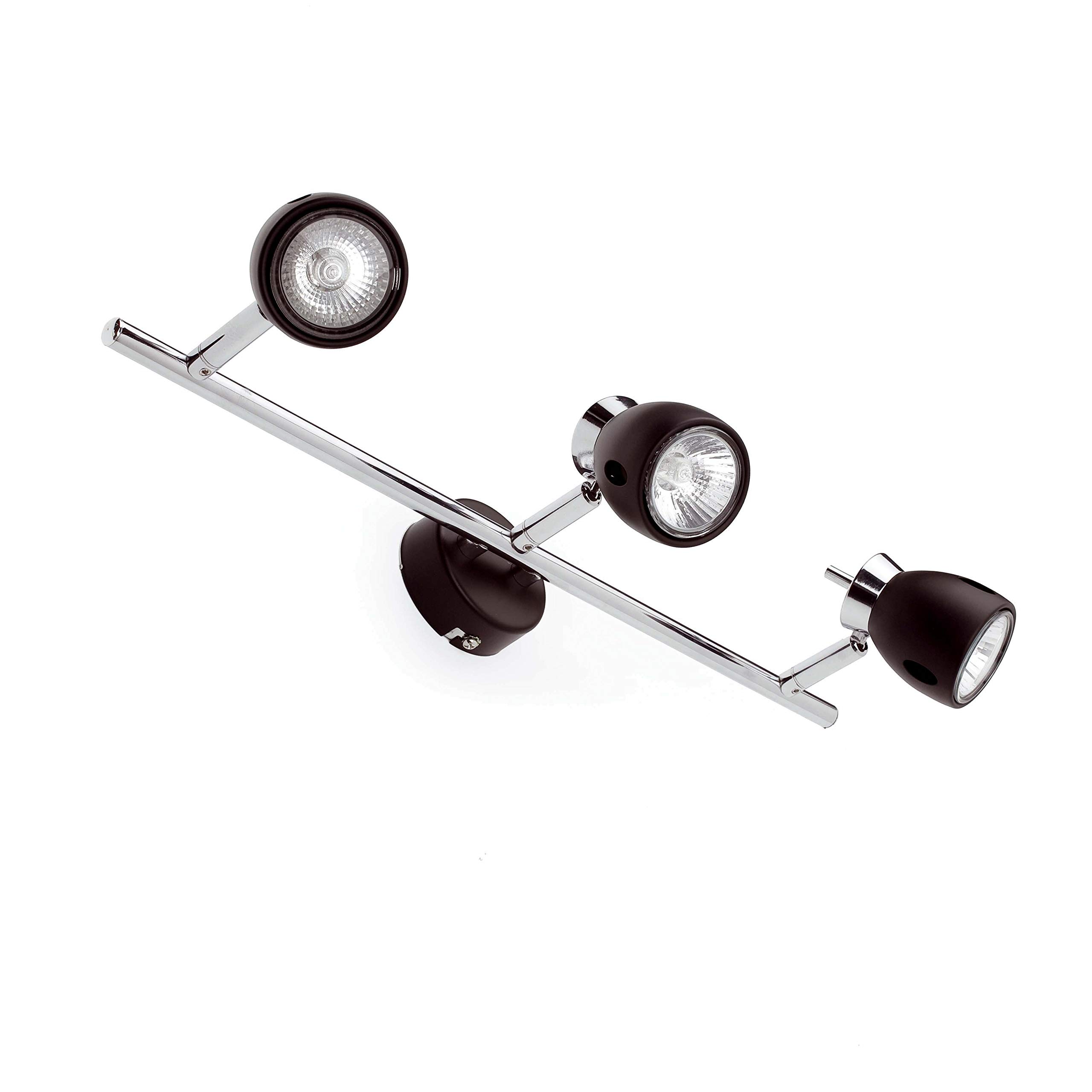 Spot mural 3 ampoules Mika Faro Barcelona luminaire chic de plafond