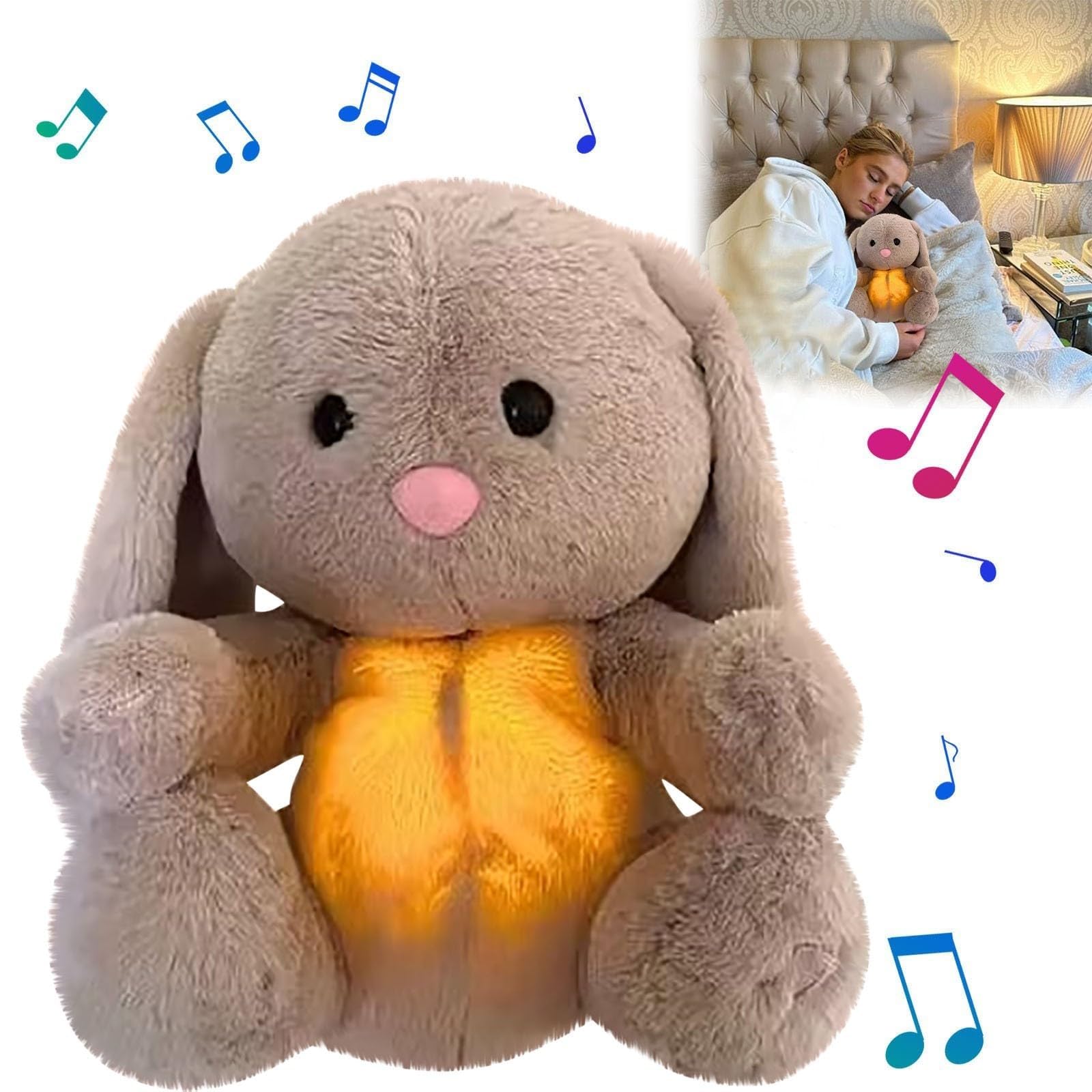 Peluche figurine animal lapin rongeur marron design jouet