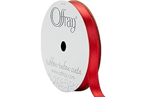 Red Ribbons for Hair: Offray Ribbon for Stylish Hairstyles