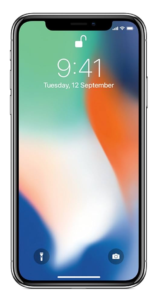 スマホアクセサリー iPhoneX Silver 64GB APPLE 〔中古〕iPhoneX 64GB シルバー MQAY2J／A SoftBank（中古