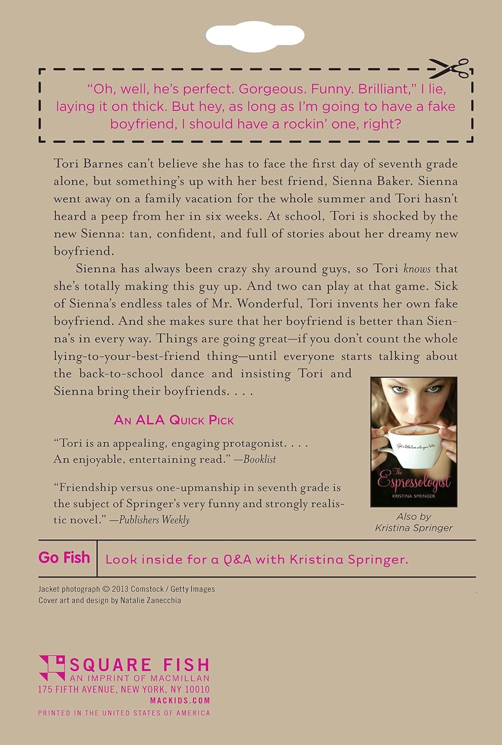 My Fake Boyfriend is Better Than Yours      Paperback – December 31, 2013