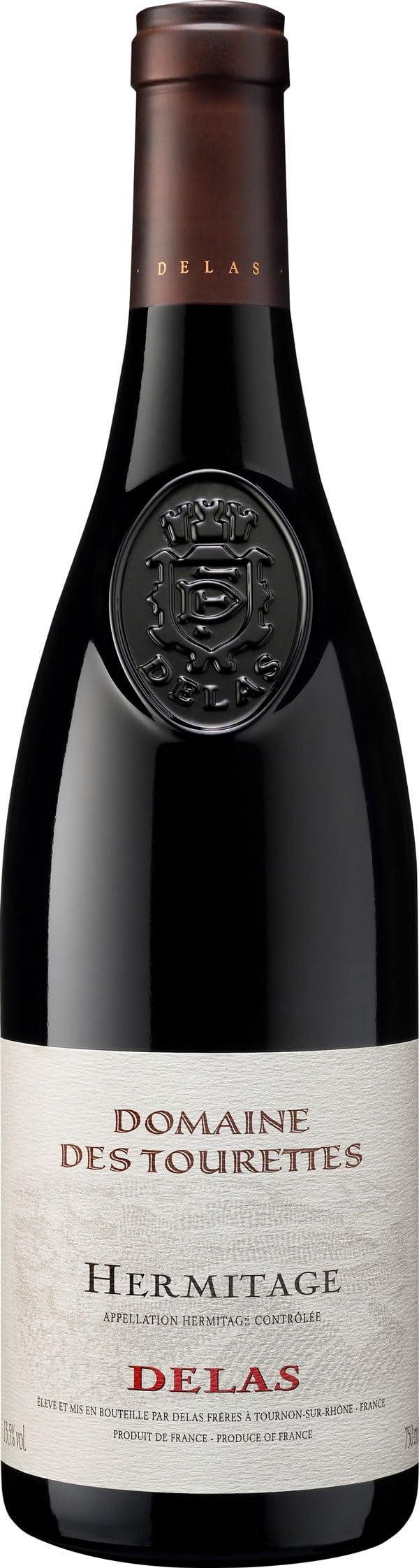 Delas Hermitage Domaine des Tourettes Rhone Wein trocken (1 x 0.75 l)